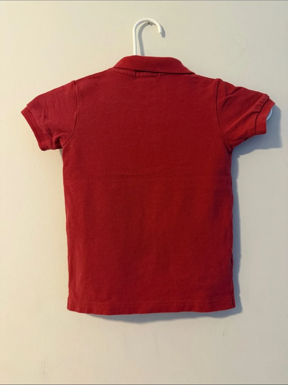 Polo by Ralph Lauren Red Toddler Polo with Blue Pony